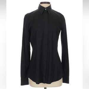 Dolce & Gabbana Black Button-Down Shirt